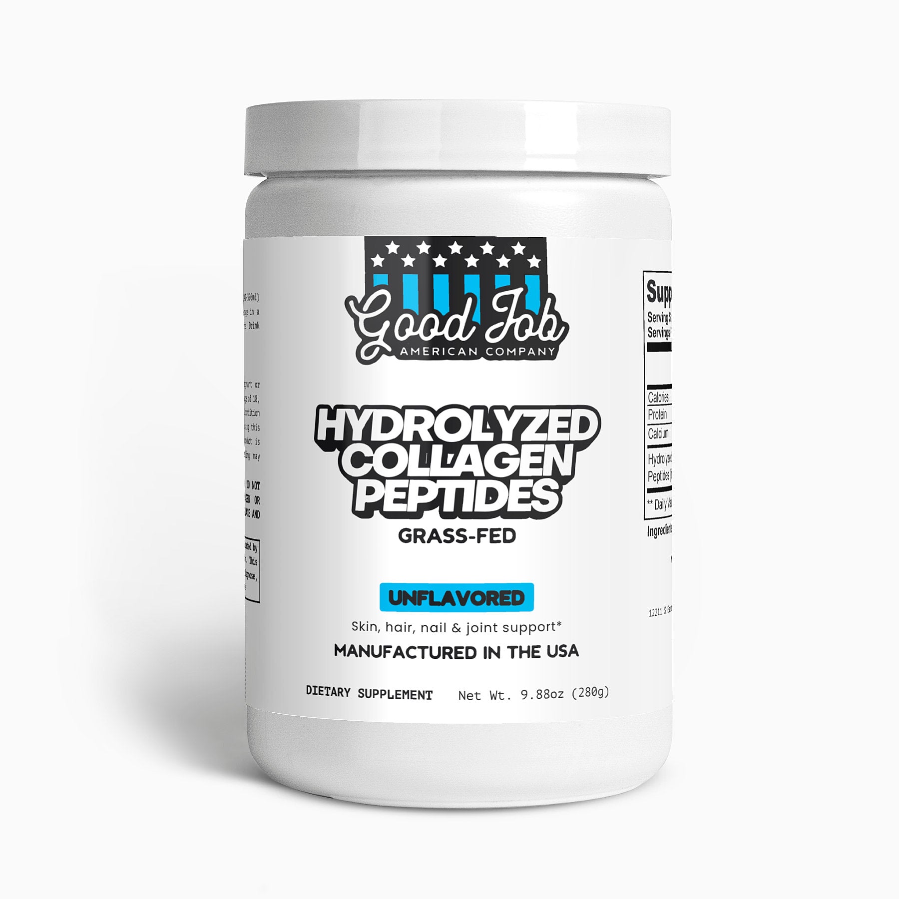 Grass-Fed Hydrolyzed Collagen Peptides